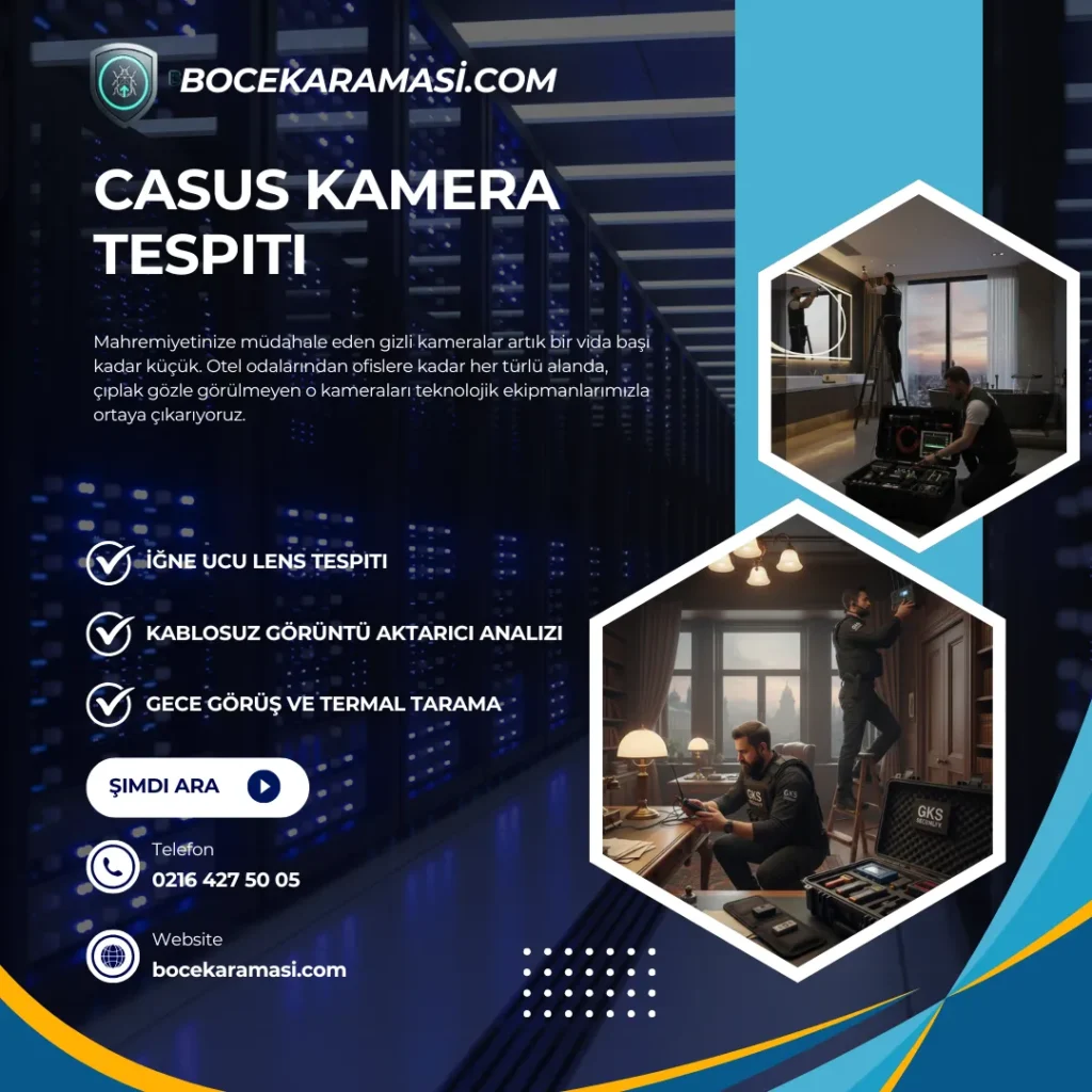 Böcek Araması – Casus Böcek Gizli Kamera Tespit