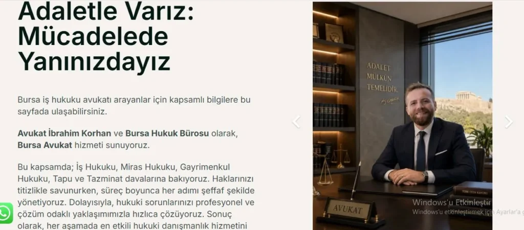 Avukat İbrahim Korhan